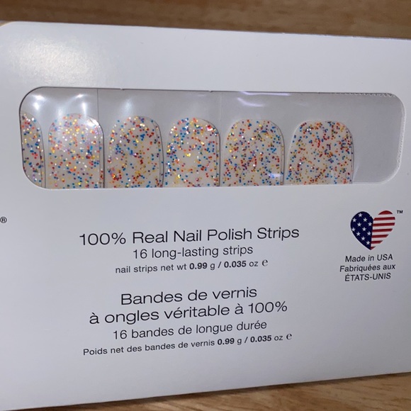 “Sugar High” Color Street, Colorful Glitter Overlay, 100% Nail Polish Strips - Picture 3 of 4